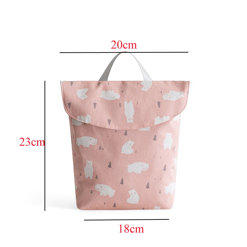 2019 Diapering Toilet Training Packages Mini Waterproof Wet Dry Bag for Baby Infant Cloth Diaper Nappy Pouch Reusable